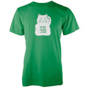 The Pet Collection Lucky Cat Green T Shirt S the pet collection kopen in de aanbieding