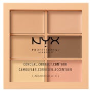 NYX Professional Makeup 3C Palette - Conceal, Correct, Contour - Light