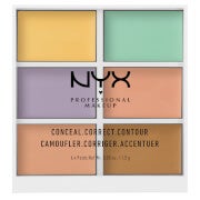NYX Professional Makeup 3C Palette - Color Correcting Concealer