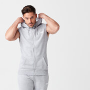 Myprotein Tru Fit Sleeveless Hoodie Xs Grijs myprotein kopen in de aanbieding