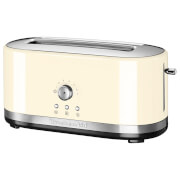 KitchenAid 5KMT4116BAC Manual Control 4 Slice Toaster – Almond Cream