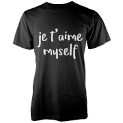 Geekdown Je Taime Myself T Shirt Black L geekdown kopen in de aanbieding Geekdown Je Taime Myself T Shirt Black L geekdown kopen in de aanbieding