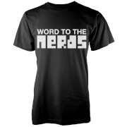 Geekdown Word To The Nerds T Shirt Black S geekdown kopen in de aanbieding Geekdown Word To The Nerds T Shirt Black S geekdown kopen in de aanbieding