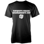 Geekdown Curiosity Killed Schrodingers Cat T Shirt Black Xl geekdown kopen in de aanbieding