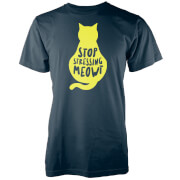 Tjunkie Stop Stressing Meowt Navy T Shirt S tjunkie kopen in de aanbieding Tjunkie Stop Stressing Meowt Navy T Shirt S tjunkie kopen in de aanbieding