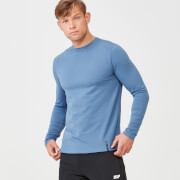 Myprotein Luxe Classic Long Sleeve Crew Xl Blue myprotein kopen in de aanbieding