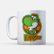 Nintendo Super Mario Yoshi Kanji Mug nintendo kopen in de aanbieding