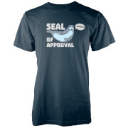 T-Shirt Homme/Femme Seal Of Approval - Bleu Marine - S - Navy