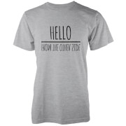 Be My Pretty Hello From The Other Side Grey T Shirt M be my pretty kopen in de aanbieding