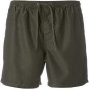 Brave Soul Mens Sparks Swim Shorts Khaki M Green brave soul kopen in de aanbieding