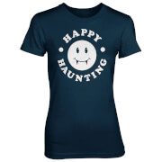 Happy Haunting Womens Navy T Shirt M the halloween collection kopen in de aanbieding Happy Haunting Womens Navy T Shirt M the halloween collection kopen in de aanbieding