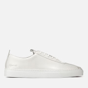 Image of Grenson Men's Sneaker 1 Leather Cupsole Trainers - White - UK 7