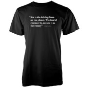 Driving Force Of The Planet Black T-Shirt - S - Noir