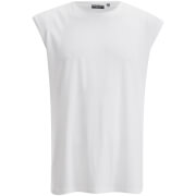 Brave Soul Mens Varley Vest White L brave soul kopen in de aanbieding