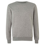 Native Shore Mens Essential Sweatshirt Light Grey Marl M native shore kopen in de aanbieding