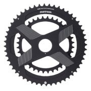 Rotor ALDHU Direct Mount Round Chainring - 110 BCD - 50/34T - Black