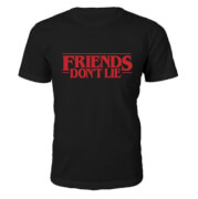 Friends Dont Lie Black T Shirt Xxl the spooky collection kopen in de aanbieding