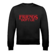 Friends Dont Lie Black Sweatshirt Xxl the spooky collection kopen in de aanbieding
