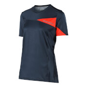 Troy Lee Designs Womens Skyline Short Sleeve Jersey Slate L Blue troy lee designs kopen in de aanbieding