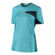 Troy Lee Designs Womens Skyline Short Sleeve Jersey Aqua S Blue troy lee designs kopen in de aanbieding