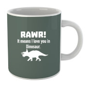 By Iwoot Rawr It Means I Love You White Mug by iwoot kopen in de aanbieding