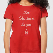 Let Christmas Be Gin Womens T Shirt Red Xxl the christmas collection kopen in de aanbieding
