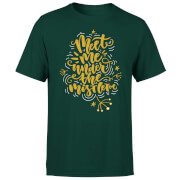 Meet Me Under The Mistletoe T Shirt Forest Green Xl the christmas collection kopen in de aanbieding