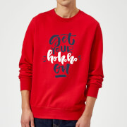 Get Your Ho Ho Ho On Sweatshirt Red Xl the christmas collection kopen in de aanbieding