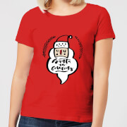 Santa Is Coming Womens T Shirt Red Xl the christmas collection kopen in de aanbieding