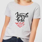 By Iwoot Jingle Bells Womens T Shirt Grey 4Xl by iwoot kopen in de aanbieding