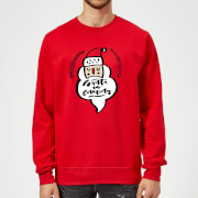 Santa Is Coming Sweatshirt Red L the christmas collection kopen in de aanbieding