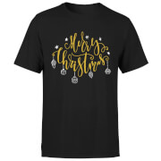 By Iwoot Merry Christmas T Shirt Black 3Xl by iwoot kopen in de aanbieding