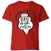 Santa Is Coming Kids T Shirt Red 3 4 Years the christmas collection kopen in de aanbieding Santa Is Coming Kids T Shirt Red 3 4 Years the christmas collection kopen in de aanbieding