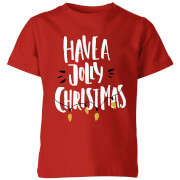 Have a Jolly Christmas Kids' T-Shirt - Red - 3-4 ans - Rouge