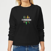 Pull de Noël Femme O Denneboom - Noir - S - Noir