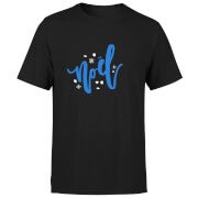 Noel Snowflakes T-Shirt - Black - M - Schwarz