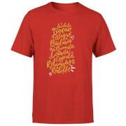 International Reindeer T-Shirt - Red - M - Rot