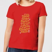 International Reindeer Women's T-Shirt - Red - S - Rot