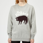 Image of Bah Humbug Women's Sweatshirt - Grey - 3XL - Grey