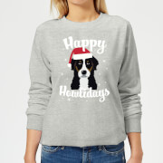 Happy Howlidays Womens Sweatshirt Grey M the christmas collection kopen in de aanbieding Happy Howlidays Womens Sweatshirt Grey M the christmas collection kopen in de aanbieding