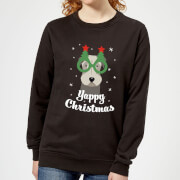 By Iwoot Yappy Christmas Womens Sweatshirt Black 4Xl by iwoot kopen in de aanbieding
