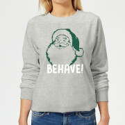 Image of Behave! Women's Sweatshirt - Grey - 3XL - Grey