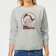 Believe Red Womens Sweatshirt Grey Xxl the christmas collection kopen in de aanbieding Believe Red Womens Sweatshirt Grey Xxl the christmas collection kopen in de aanbieding