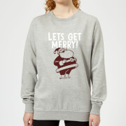 By Iwoot Lets Be Merry Womens Sweatshirt Grey 5Xl by iwoot kopen in de aanbieding By Iwoot Lets Be Merry Womens Sweatshirt Grey 5Xl by iwoot kopen in de aanbieding