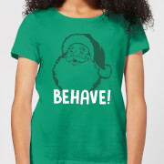 Behave Womens T Shirt Kelly Green S the christmas collection kopen in de aanbieding