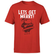 Lets Be Merry T Shirt Red Xxl the christmas collection kopen in de aanbieding