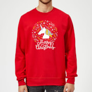 Unicorn Christmas Red Sweatshirt L the christmas collection kopen in de aanbieding