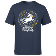 Unicorn Christmas T Shirt Navy Xxl the christmas collection kopen in de aanbieding