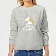 By Iwoot Unicorn Christmas Womens Sweatshirt Grey 5Xl by iwoot kopen in de aanbieding By Iwoot Unicorn Christmas Womens Sweatshirt Grey 5Xl by iwoot kopen in de aanbieding