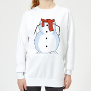 By Iwoot Snowman Womens Sweatshirt White Xs by iwoot kopen in de aanbieding